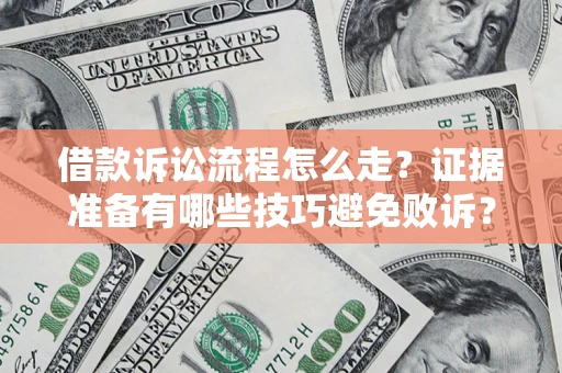北京借款诉讼流程怎么走？证据准备有哪些技巧避免败诉？