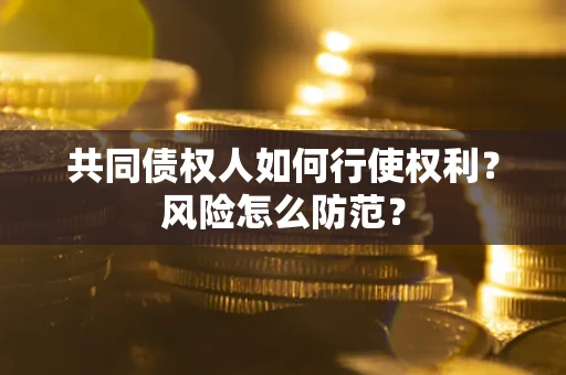 北京共同债权人如何行使权利？风险怎么防范？