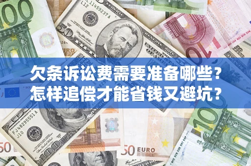 北京欠条诉讼费需要准备哪些？怎样追偿才能省钱又避坑？