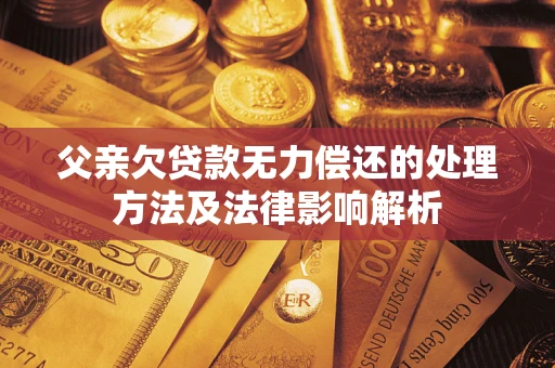 北京父亲欠贷款无力偿还的处理方法及法律影响解析