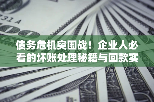 北京债务危机突围战！企业人必看的坏账处理秘籍与回款实战指南